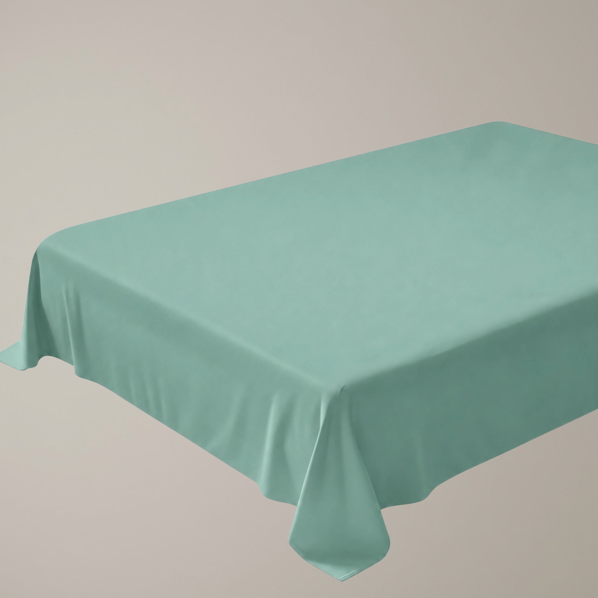 Finole Bettlaken in Ocean, Spannbettlaken aus ägyptischer Baumwolle / Egyptian cotton fitted sheet #Farbe_Ocean