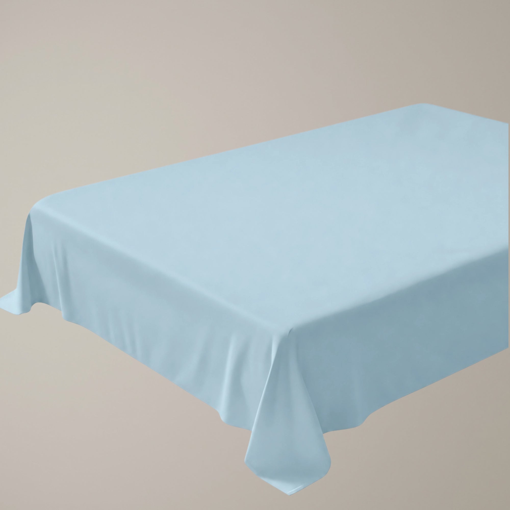 Finole Bettlaken in Atlantic, Bettwäsche auf dem Bett aus ägyptischer Baumwolle / Egyptian cotton bed sheet #Farbe_Atlantic