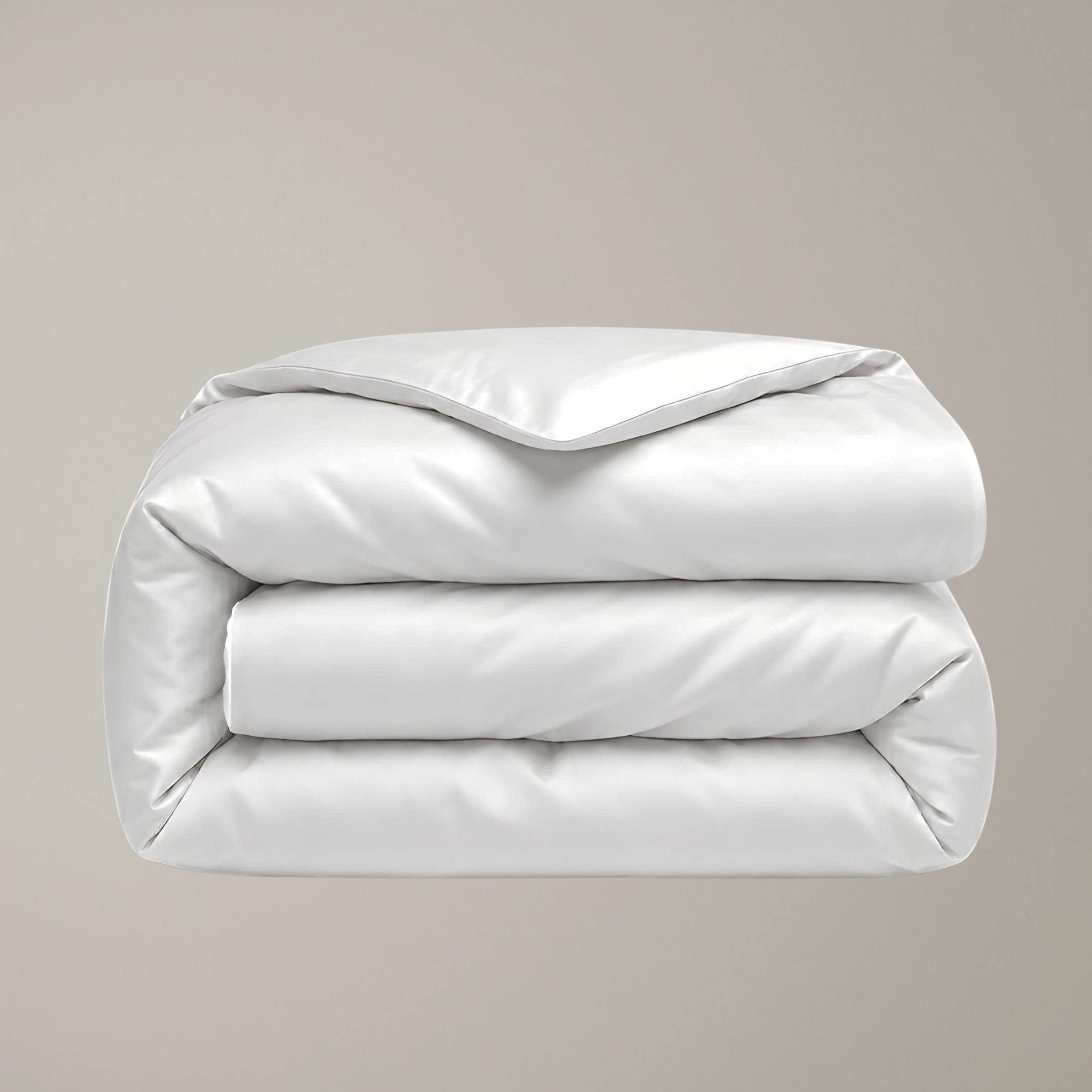 Finole Bettwäsche Set in White, gefaltete premium Bettwäsche aus ägyptischer Baumwolle / Egyptian cotton bedding set #Farbe_White