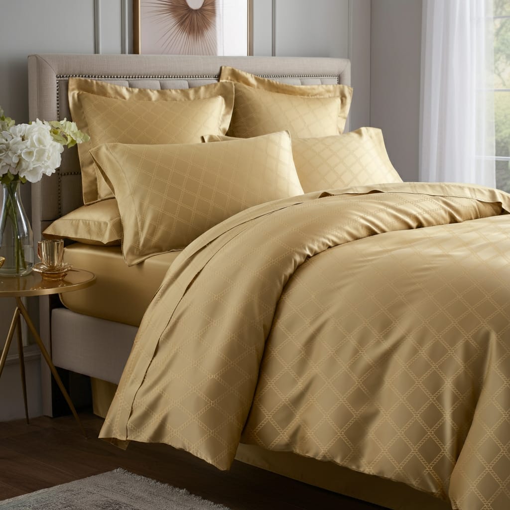 Verdura Baumwolle Jacquard Deckenbezug