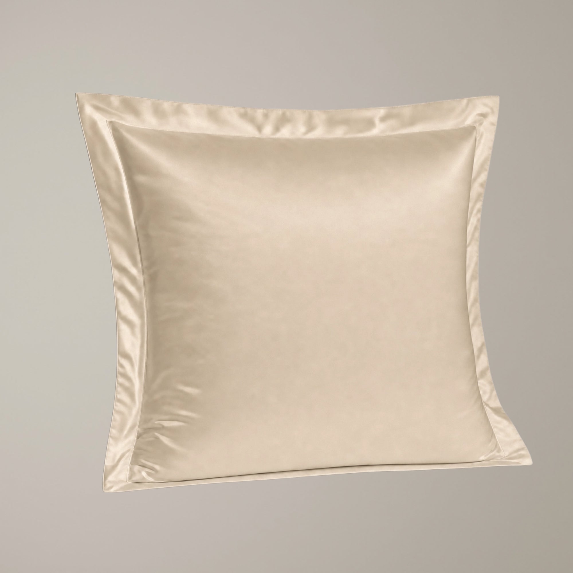Finole Kissenbezug in Linen, premium Bettwäsche aus ägyptischer Baumwolle / Egyptian cotton luxury bedding #Farbe_Linen