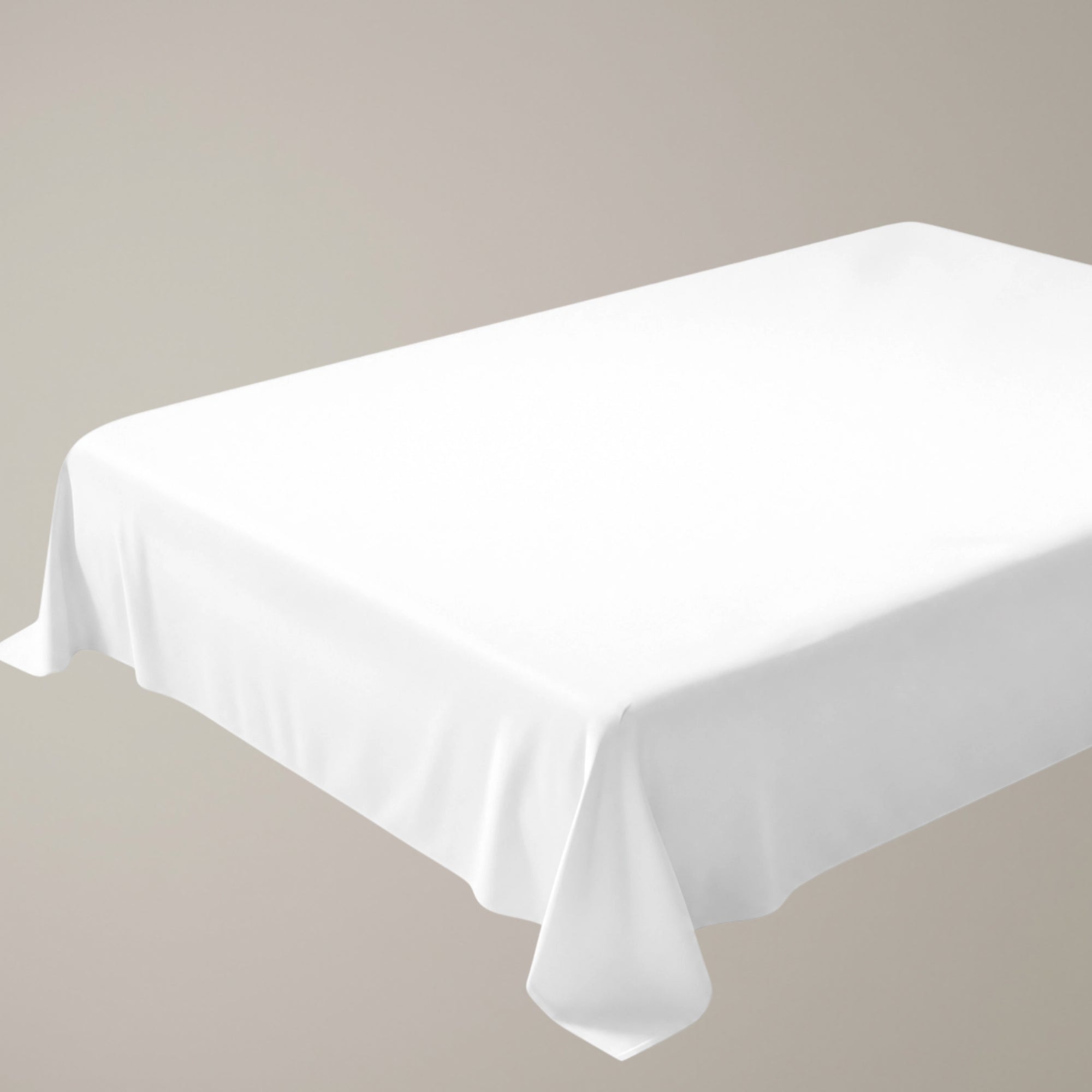 Finole Bettlaken in White, Bettwäsche auf dem Bett aus ägyptischer Baumwolle / Egyptian cotton bed sheet #Farbe_White