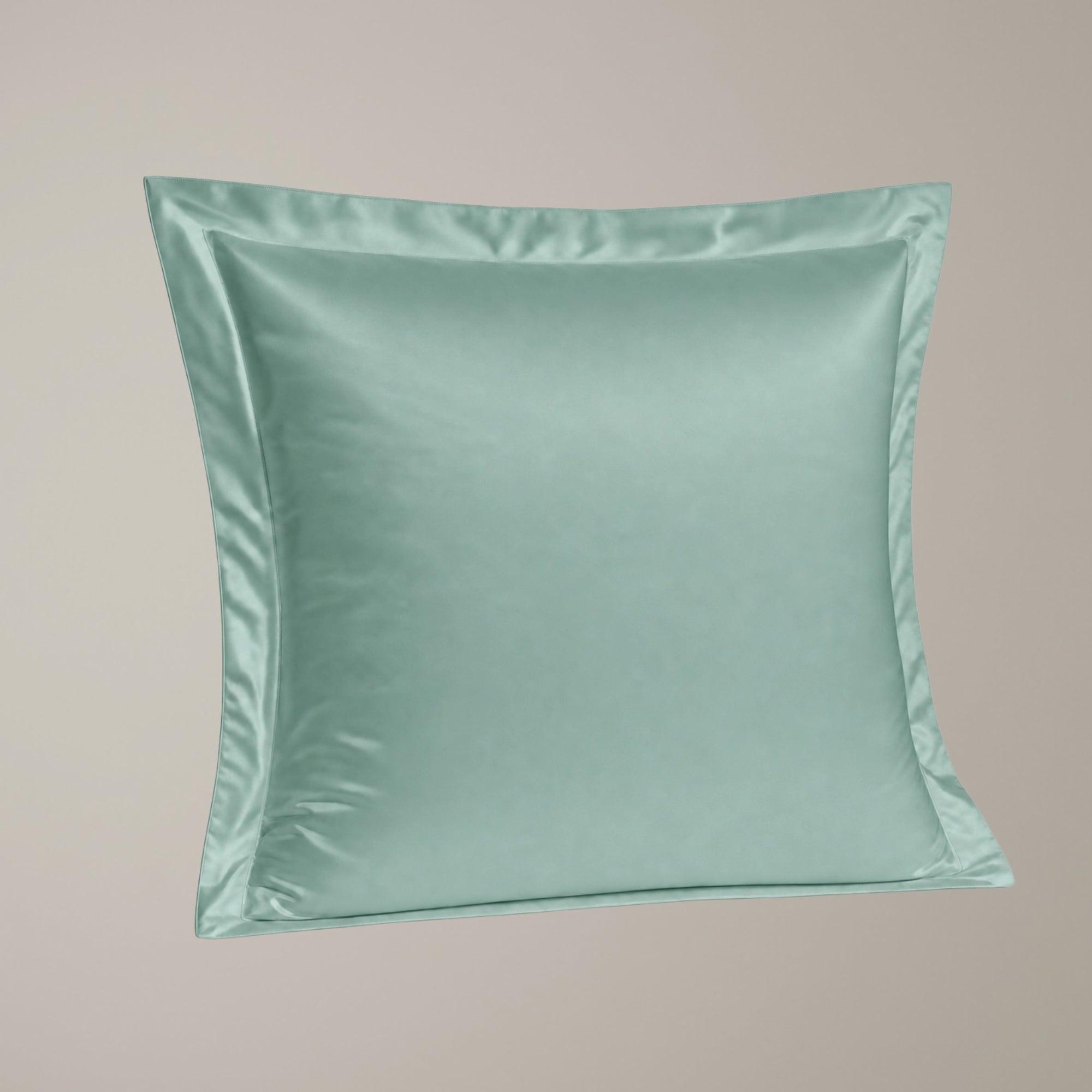 Finole Bettlaken in Ocean, Bettwäsche auf dem Bett aus ägyptischer Baumwolle / Egyptian cotton bed sheet #Farbe_Ocean