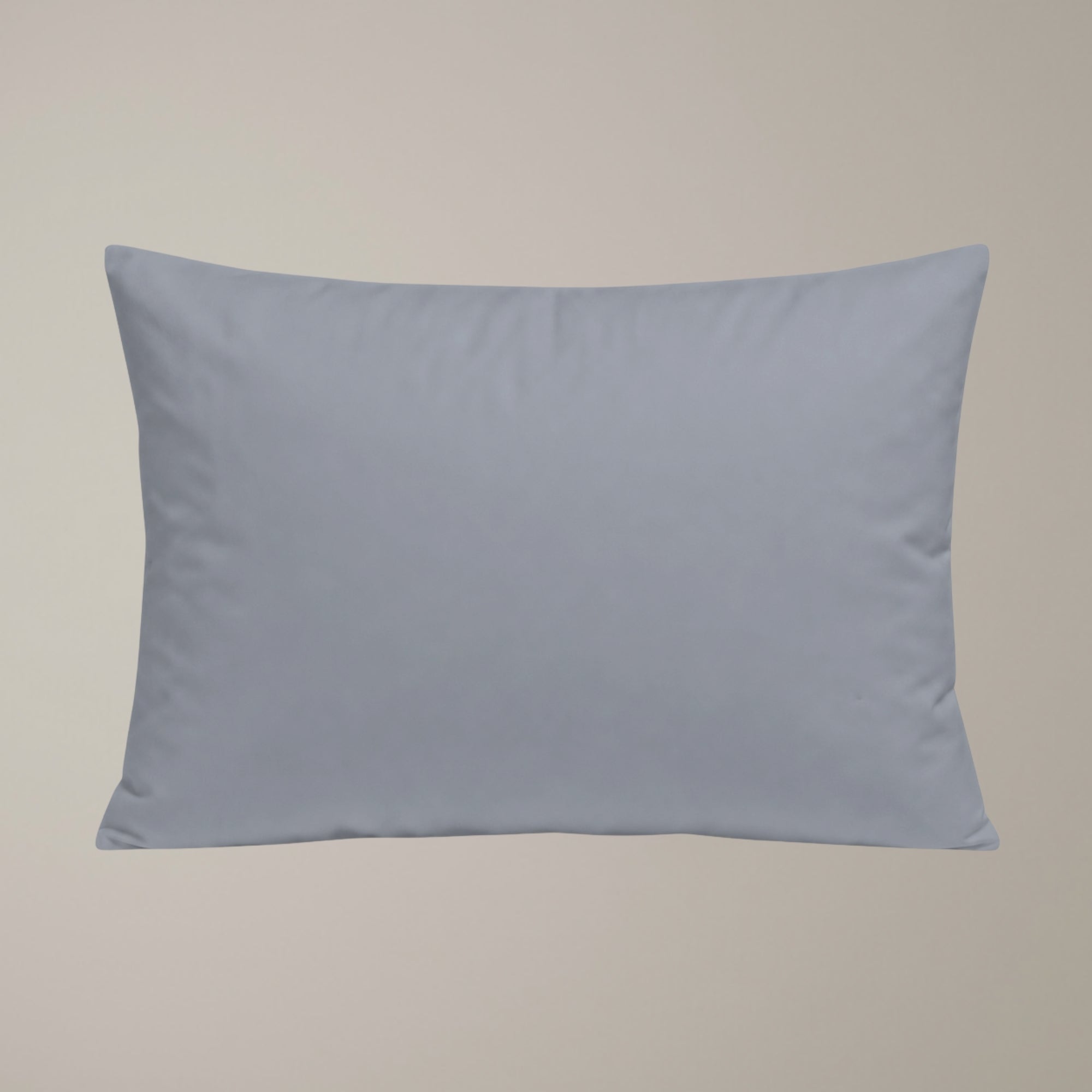 Finole Kissenbezug in Ardoise, 2er Set Kissenbezüge aus ägyptischer Baumwolle Perkal / Egyptian cotton Perkal pillowcases #Farbe_Ardoise